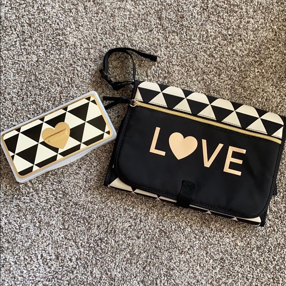 Handbags - LOVE Wristlet Travel Changing Pad